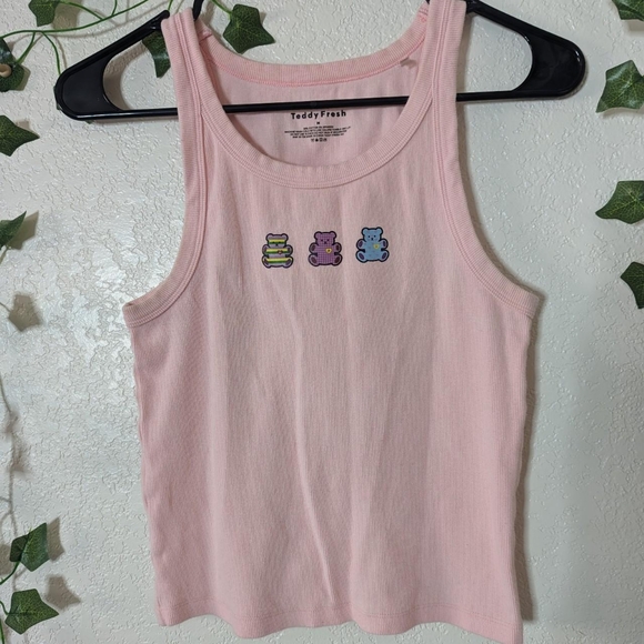 Teddy Fresh tank, PINK - Picture 2 of 2